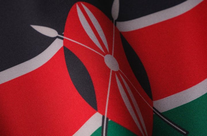flag-of-kenya-in-close-up-shot