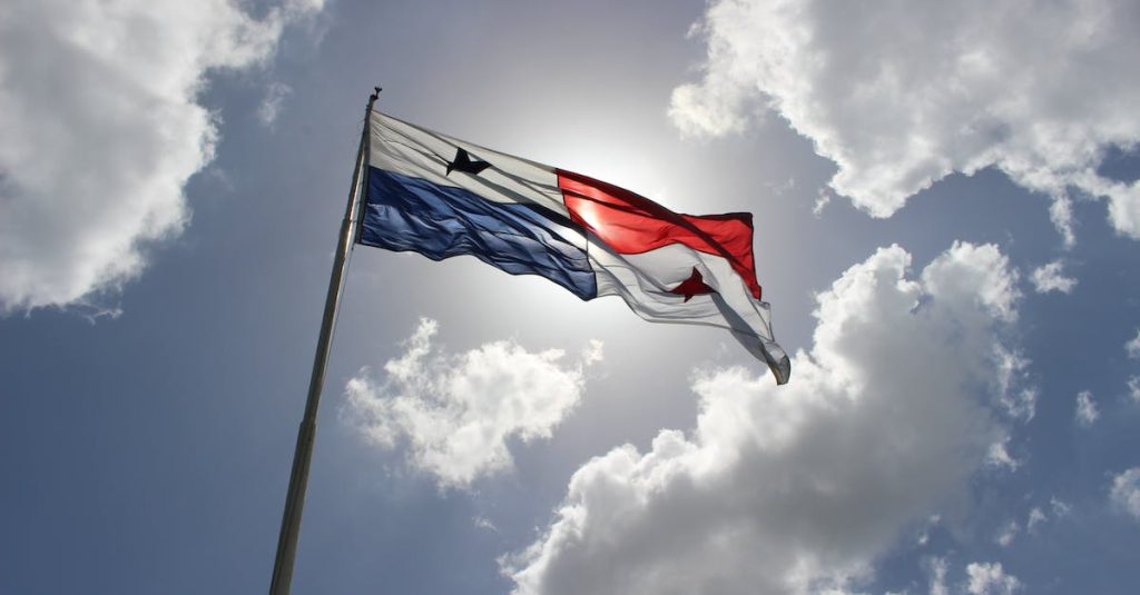 low-angle-shot-of-the-flag-of-panama