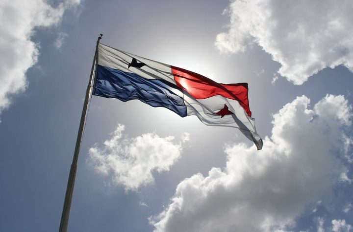 low-angle-shot-of-the-flag-of-panama